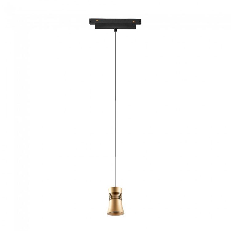 Colgante 12W Negro y Oro 3000K MAGNETO
