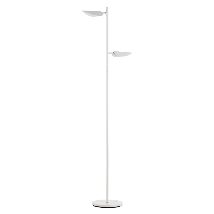 Lámpara de pie Senda Blanco Mate 2X7W 3000K