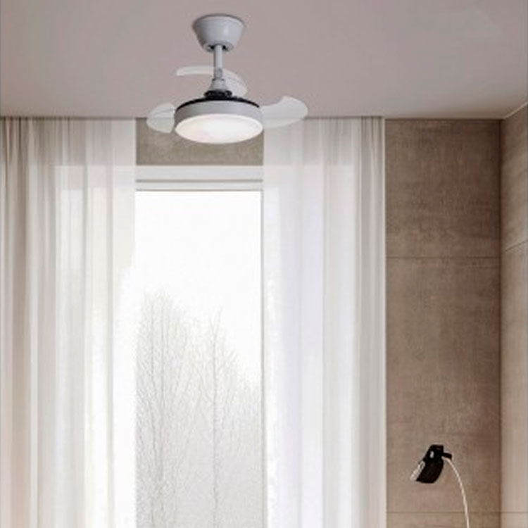 Ventilador 36W Blanco CCT 60cm Mini XS