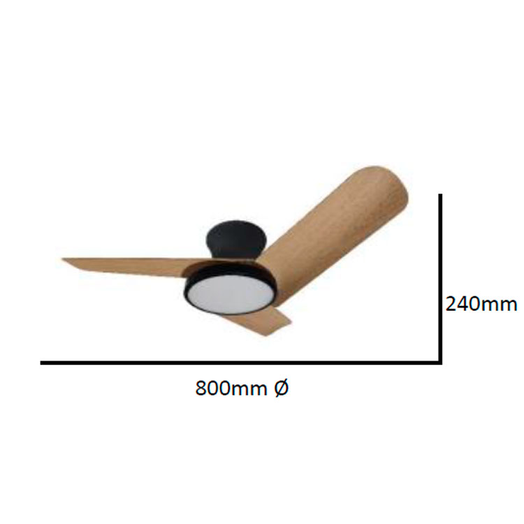 Ventilador 30W Blanco CCT 80cm Sky Maxi