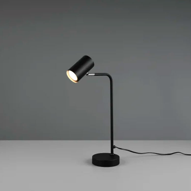 Lámpara de mesa color negro Marley para GU10 Sin bombilla