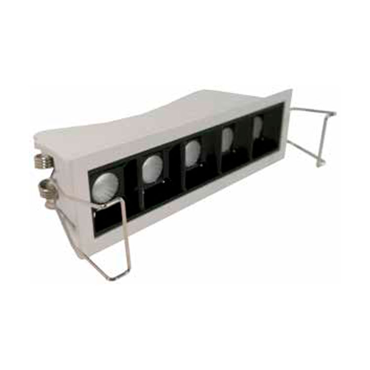 Set bombilla Mini Dicroica x5 10W Blanco Cálido 3000K 94-265V