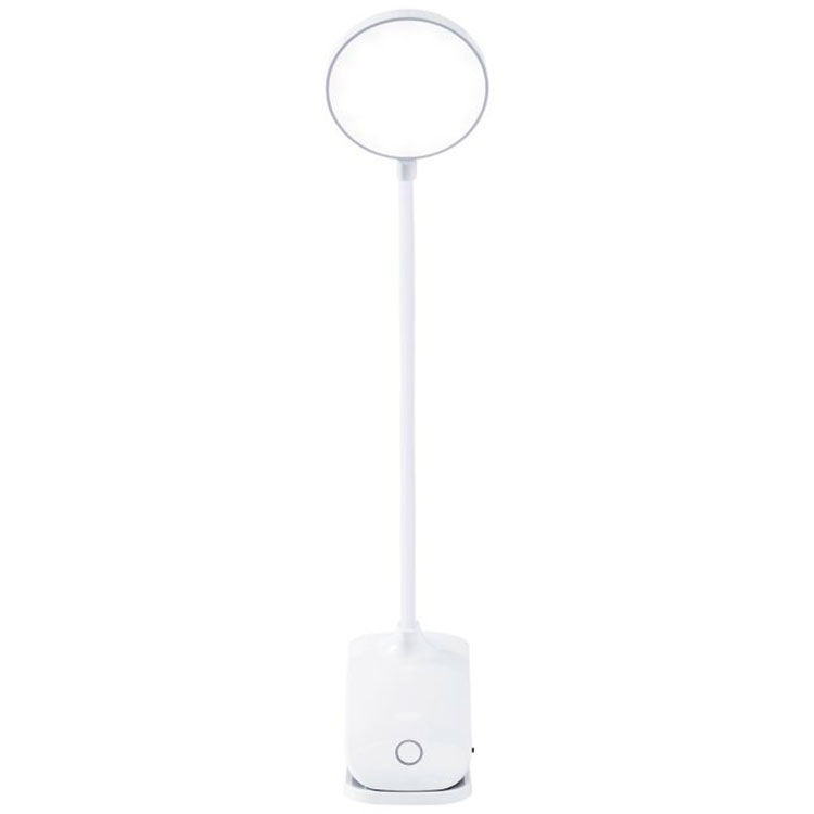 Lámpara Flexo con pinza Orientable Blanco 7W REG