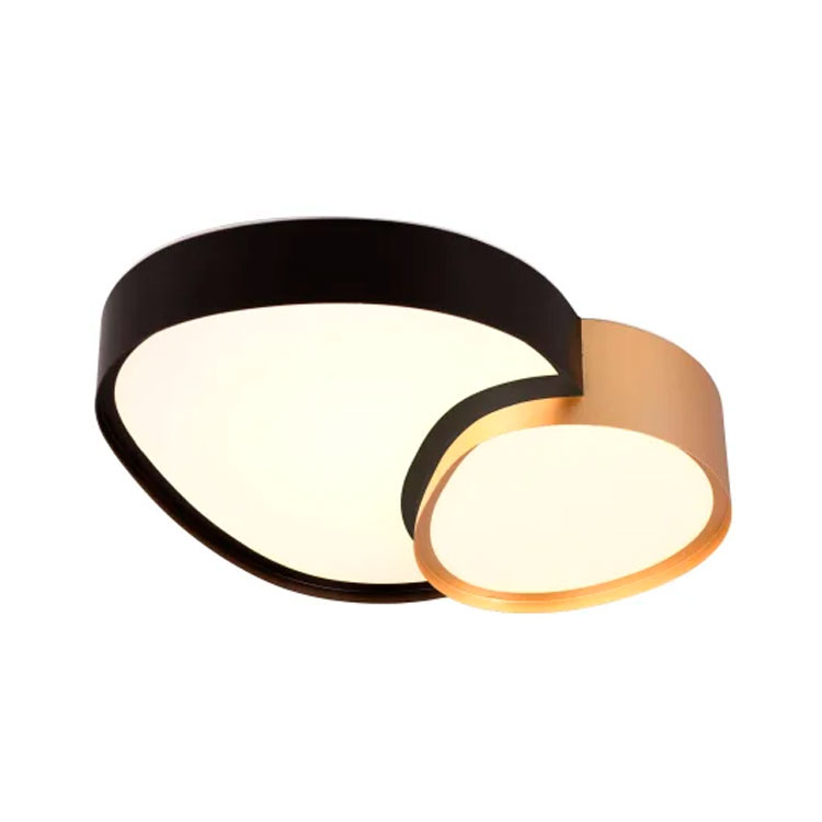 Plafón negro y oro SMD 21W 2700-6500K Rise