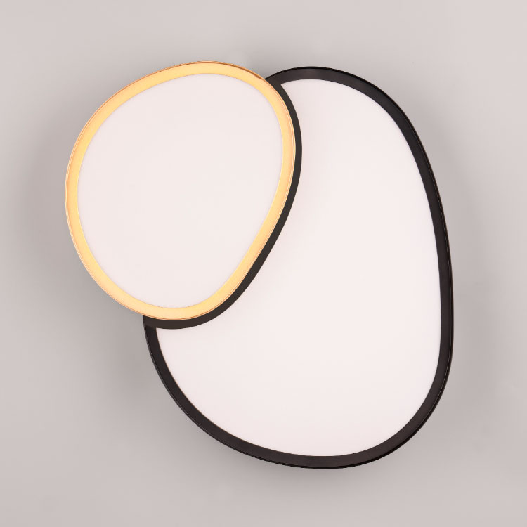 Plafón negro y oro SMD 21W 2700-6500K Rise