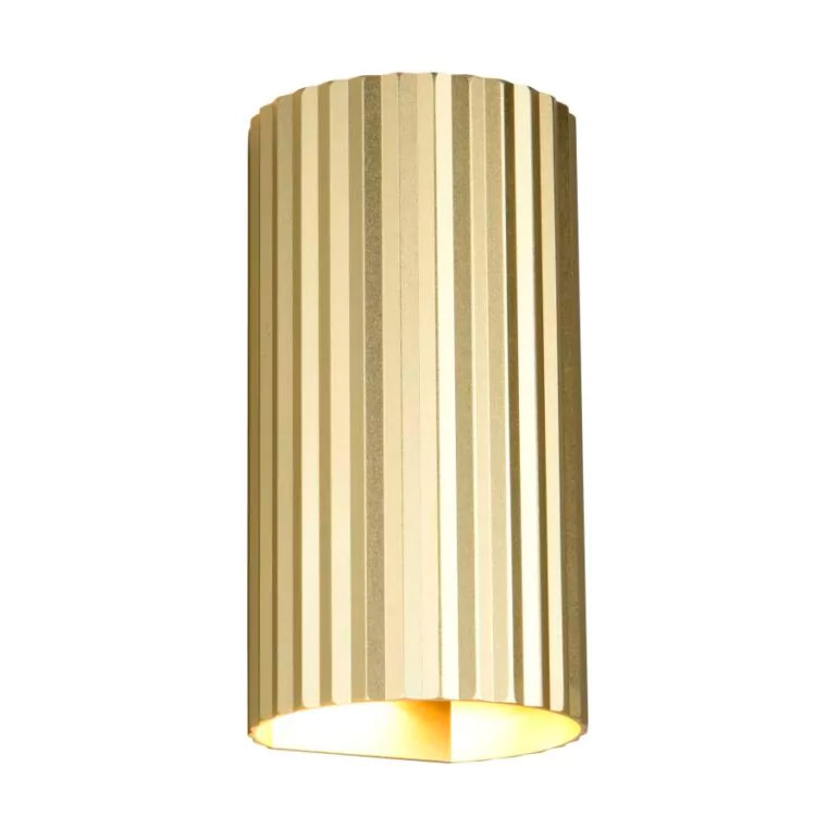 Aplique metal para 2 GU10 Oro soka