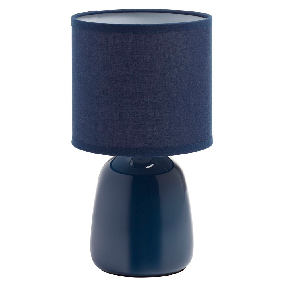 Lámpara de mesa azul para 1 E14 (no incluida) Bisbal
