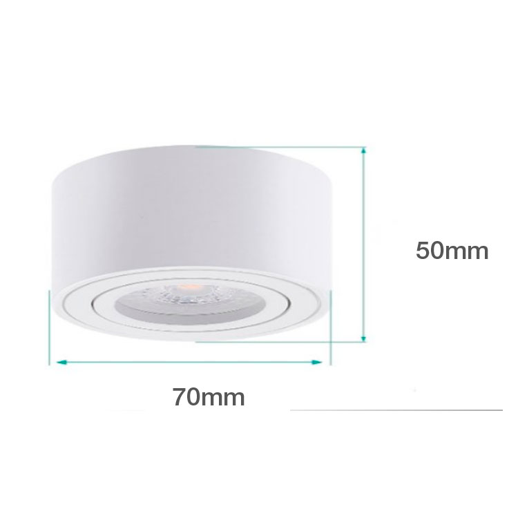 Foco para techo movimiento blanco para mod-16 (no incluido)