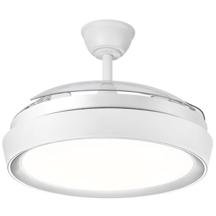 Ventilador 43W Blanco CCT 98cm Mini Niz