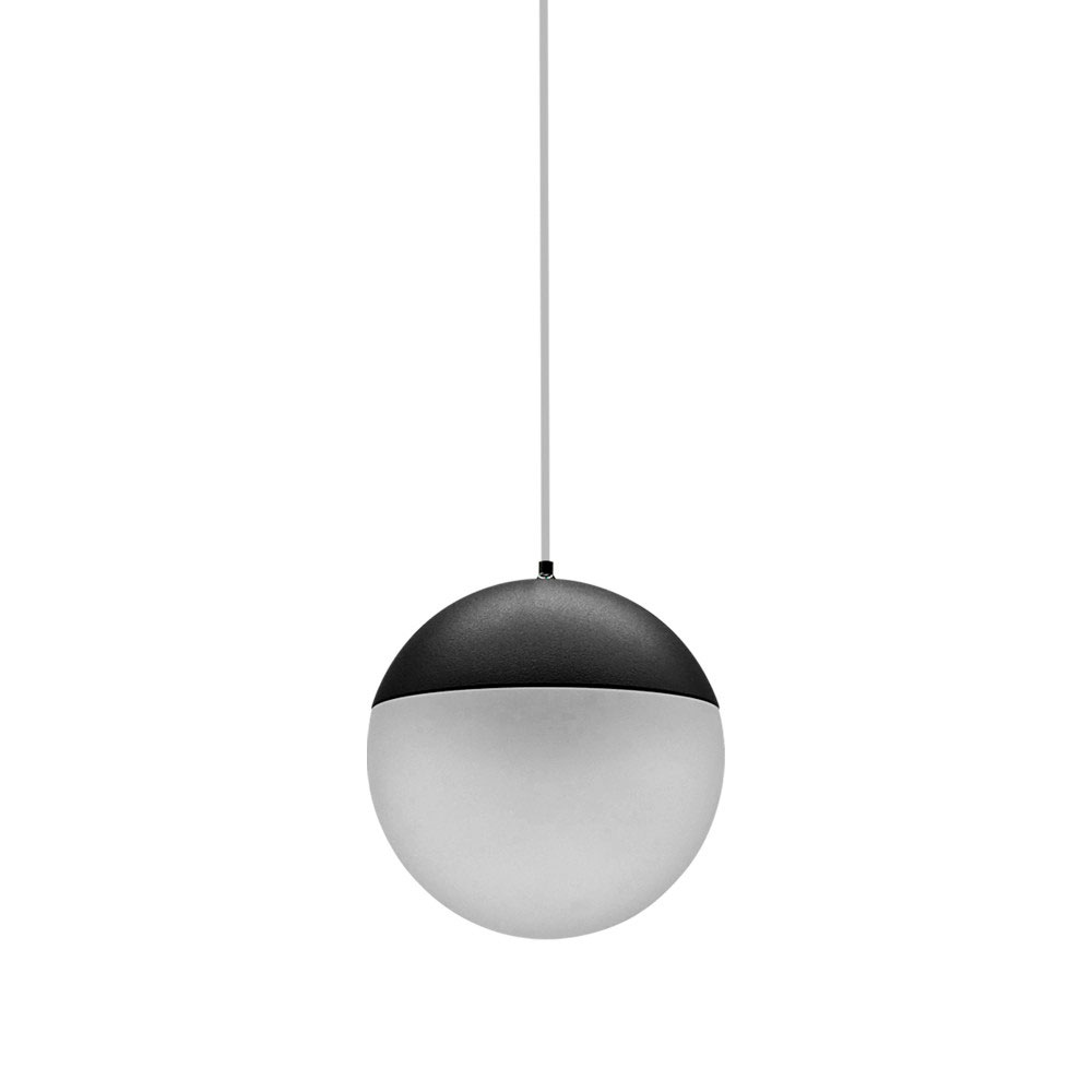 Colgante esfera 10W Negro Kil