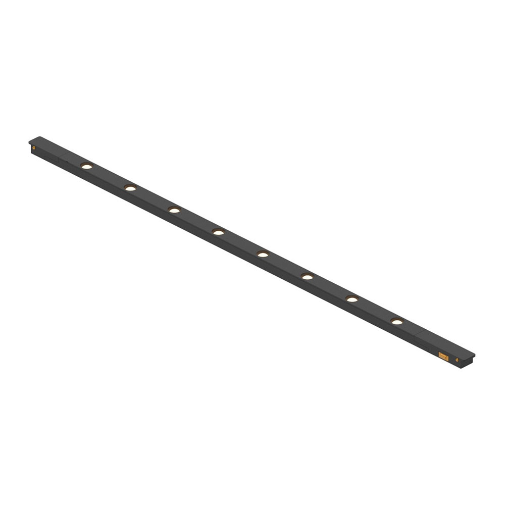 Carril Superficie mini 1m Negro MAG