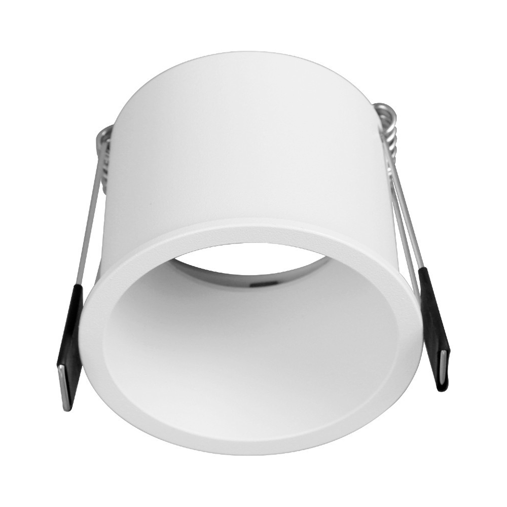 Empotrable redondo blanco para GU10 mal