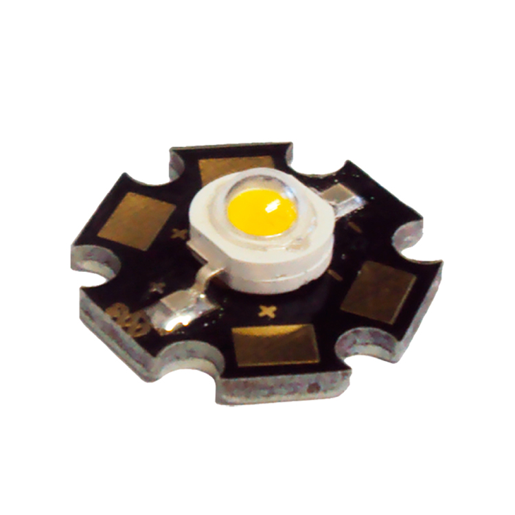 LED High Power, Blanco Cálido 3.000K 450lm, 3-3.4V 5W 1.4A