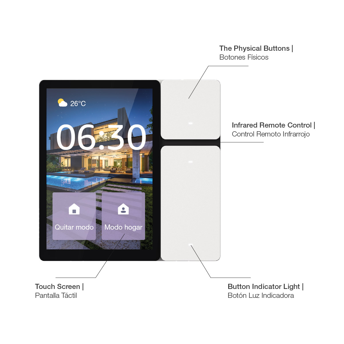 Panel de Control Smart WiFi