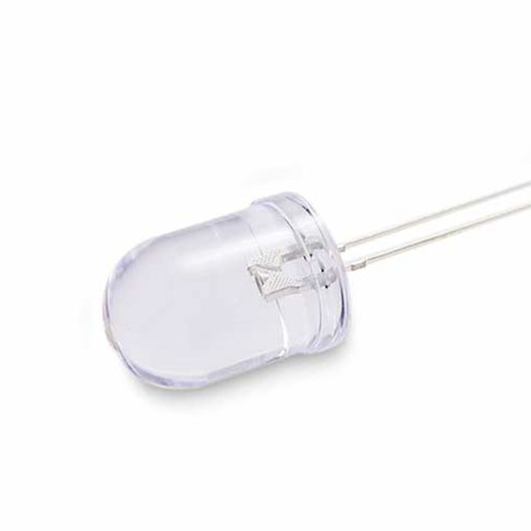 Diodo LED 10mm Blanco Frío 6000K, 7lm, 3V 100mW 20mA