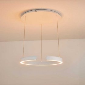 Lámpara Colgante Blanco, Diámetro Ø600mm