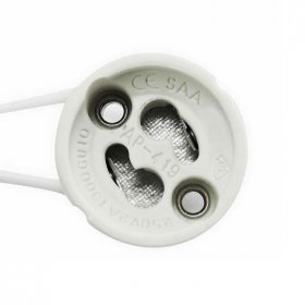Casquillo GU10, cable 19cm, para Bombillas LED GU10