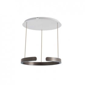 Lámpara Colgante Titanio Negro, Diámetro Ø600mm