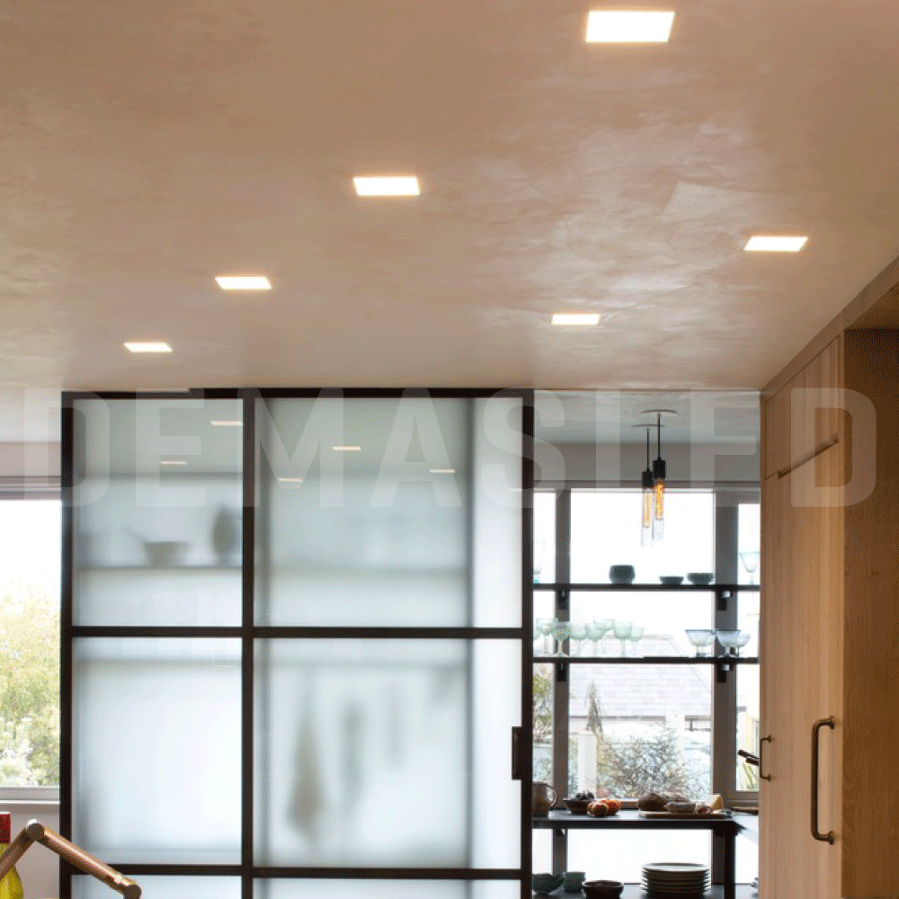 Panel LED cuadrado AJUSTABLE 17x17cm 18W 1620lm Neutro, Empotrar