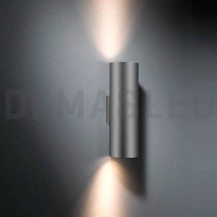 Aplique Exterior BIDIRECCIONAL para GU10, 16x6x9cm, 220-240V