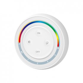 Control Remoto Rainbow de 4 Zonas (RGB+CCT) 3V 2,4GHz