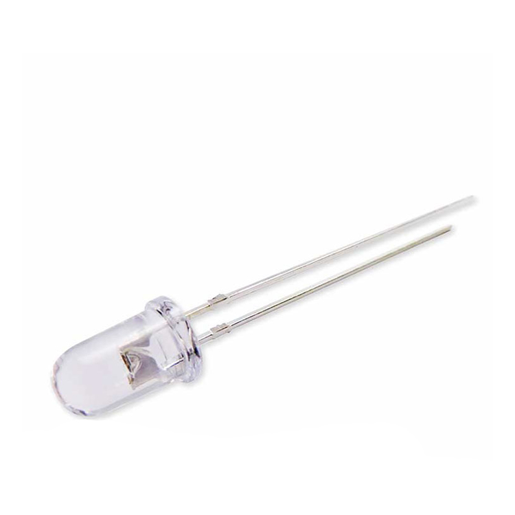 Diodo LED Intermitente, 5mm Blanco Frio 6000°K, 10.000mcd, 35lm 3.3V 20mA