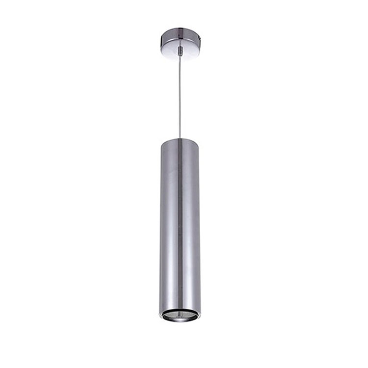 Colgante Cilindro 10W cromado 24º 3000K