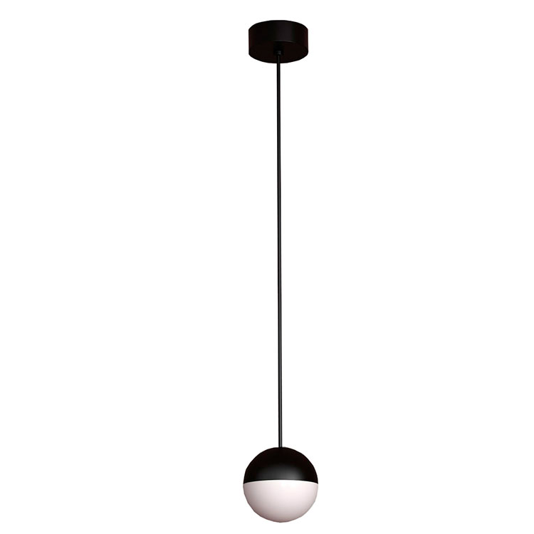 Colgante Custo LED 5W negro texturado