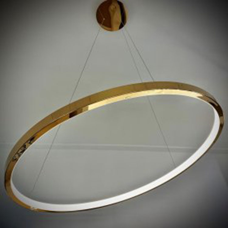 Colgante Ring 1369A 100cm Oro Rosa 36W Dimable