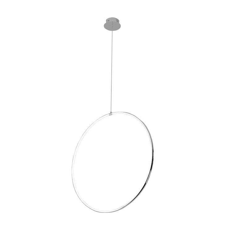 Colgante Ring 57032-95cm Cromo 31W