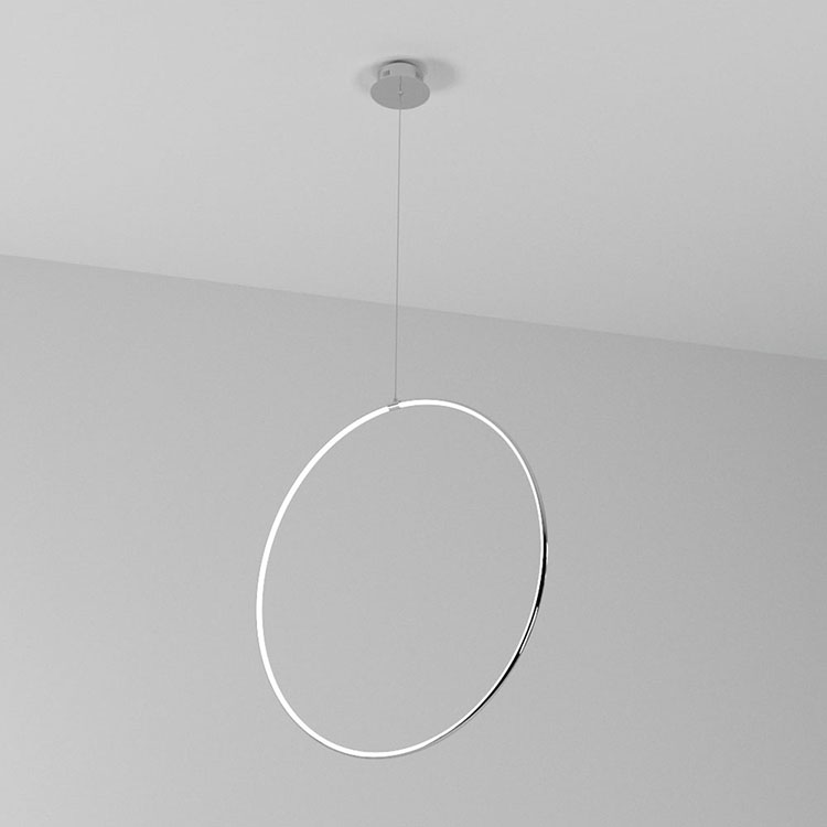 Colgante Ring 57032-95cm Cromo 31W