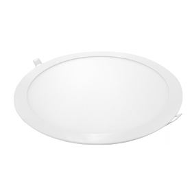 Panel redondo 22W blanco frio 6000ºK diametro exterior 24cm