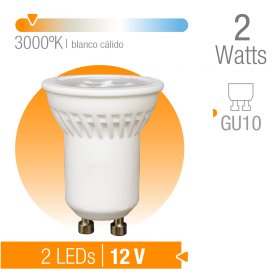 Bombilla MINI GU10 Blanco Cálido 4W