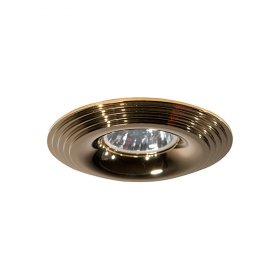 Aro fijo redondo dorado escalonado Ø98mm