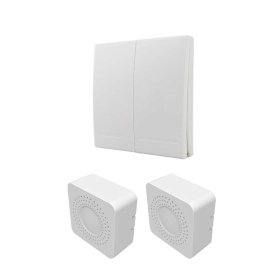 Tecla inalámbrica 2 efectos y 2 Smart switch wifi y RF 1 efecto