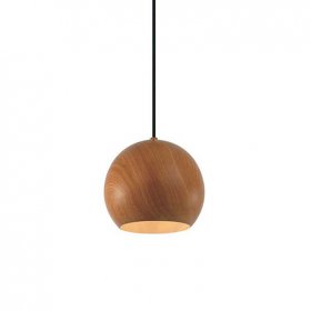 Colgante 1xE27 madera