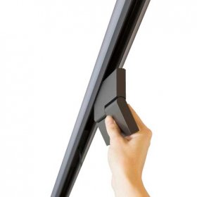 Foco para carril magnético 6W 48V 3000K negro Aotrom