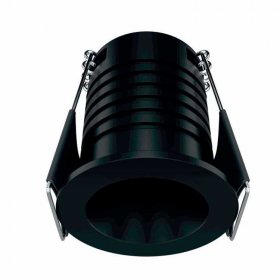 FOCO PULSAR NEGRO 3,5W 220-240V 30° 3.000K 180Lm
