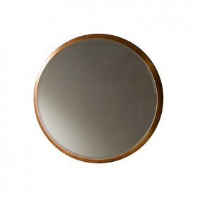 Espejo Aries 54cm con marco Pan de Oro