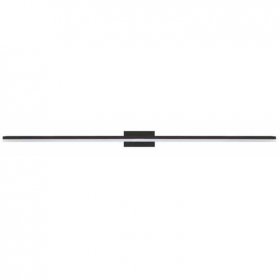 Aplique negro Morne IP44 20W