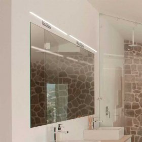 Aplique Cromo Morne IP44 20W