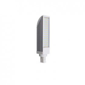 Bombilla LED PL 11W G24 giratoria Blanco neutro