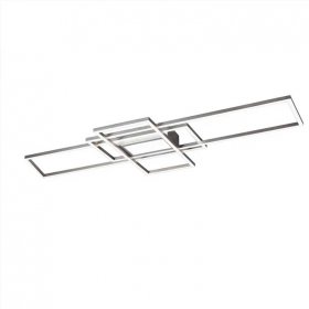 Plafón Irvine niquel mate SMD 60W 3000-6500K