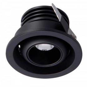 Empotrable LED 3W 3000K Neptuno Negro