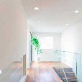 Downlight 7W Luz Indirecta redondo blanco mate 105mm 3000K