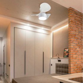 Ventilador 20W FLY Blanco CCT 55cm