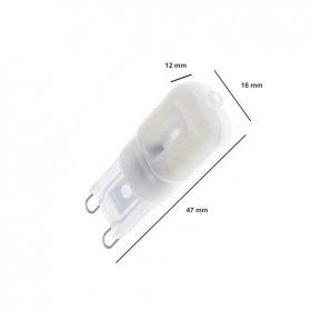 Bombilla LED G9 2.5W DIMABLE Blanco Frio 5000°K