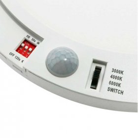Downlight Kra CCT 18W con sensor de movimiento