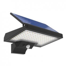 Proyector exterior 10W SOLAR con sensor de presencia PIR
