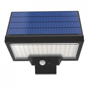 Proyector exterior 10W SOLAR con sensor de presencia PIR